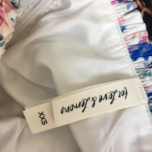 NEW For Love And Lemons Juliet Mini Skirt Size XXS - Picture 9 of 10